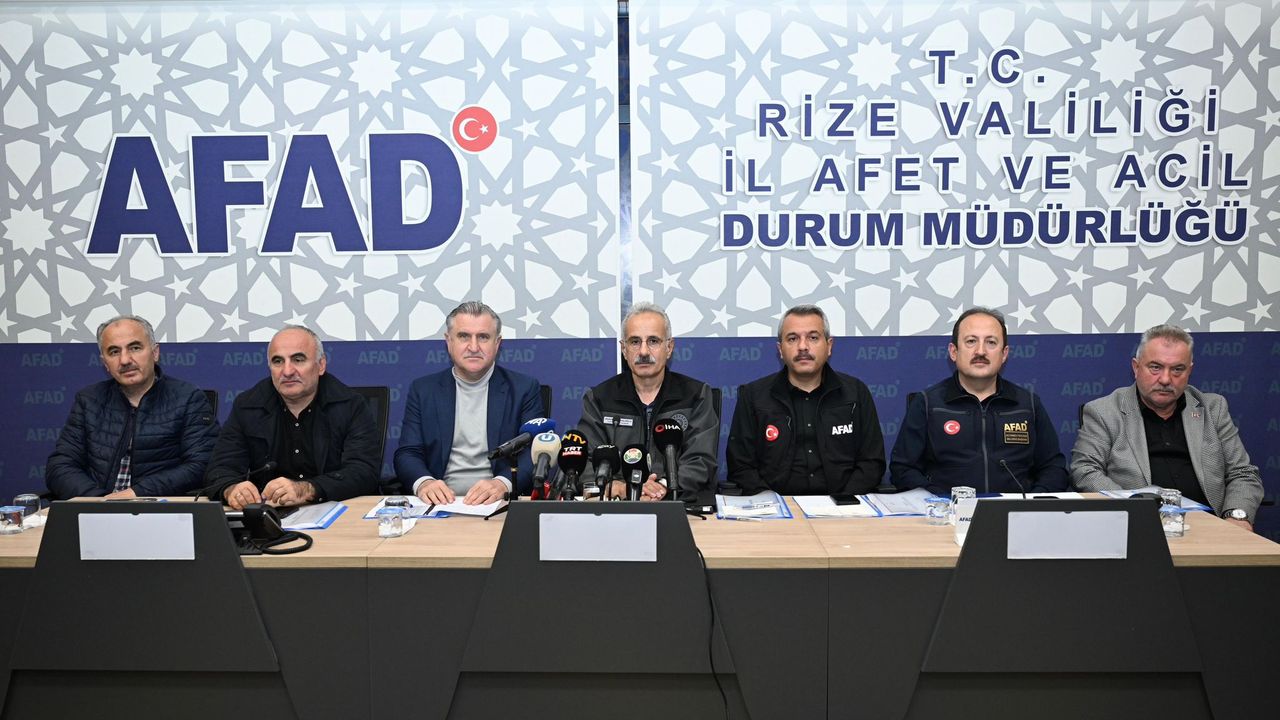 Rize’de Sel Felaketi: Hasar Tespit Çalışmaları Sürüyor