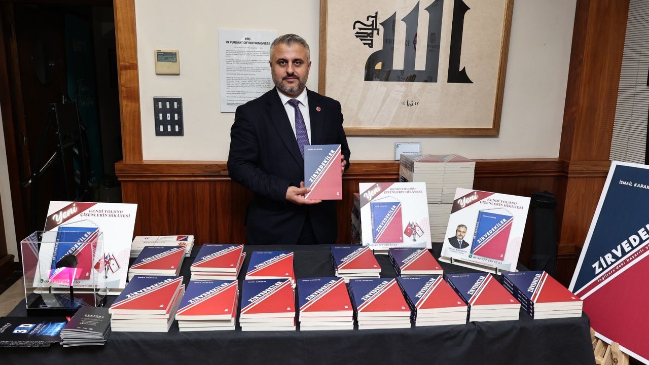 Zirvedekiler Kitabı Londra’da Tanıtıldı