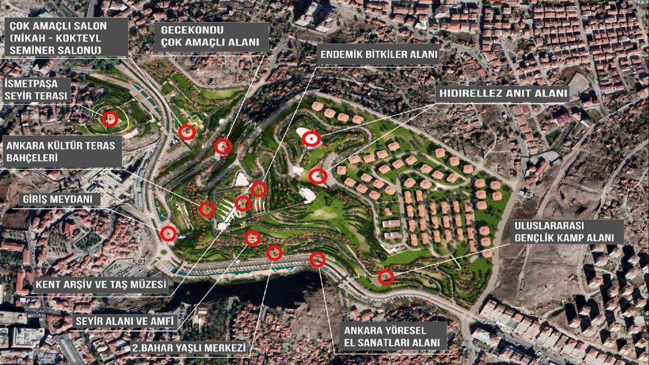 Ankara’da Hıdırlıktepe’de Kentsel Dönüşüm ve Anıt Projesi