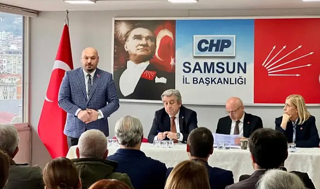 CHP Samsun’da İlçe Başkanları ve Yeni Yönetim Toplantısı