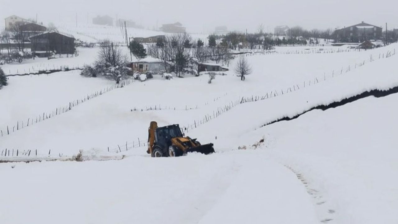 Ordu’da Kar Yağışı: Belediye Ekipleri Yoğun Mücadele Başlattı