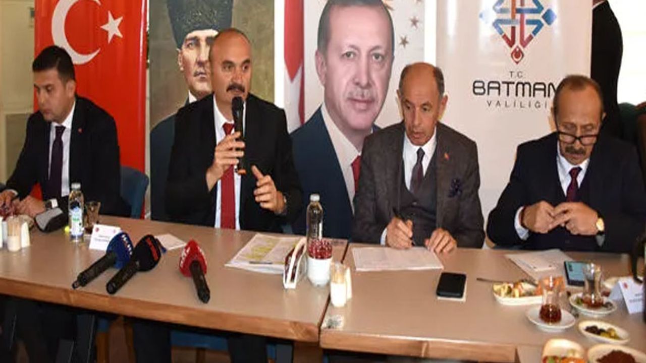 Batman Valisi Canalp: Silah Ruhsatı Vermiyoruz