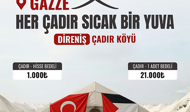 Siyah Hareketi Gazze için Direniş Çadır Köyü Kuruyor