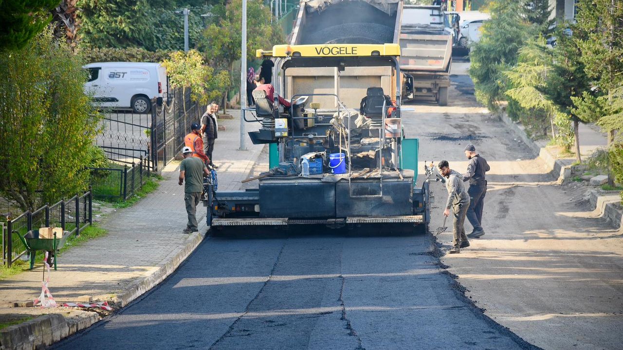 Giresun’da Kapsamlı Asfaltlama Çalışması Başladı