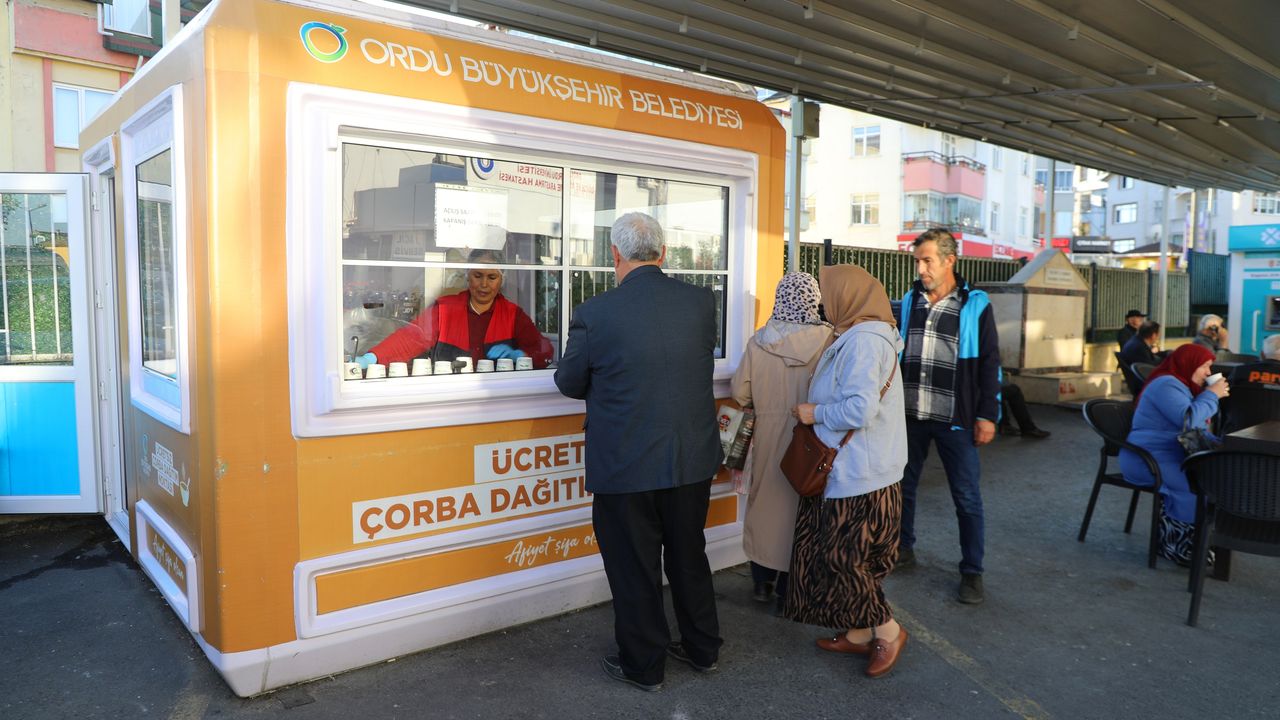 Ordu’da Hastanelere Ücretsiz Sabah Çorbası Hizmeti