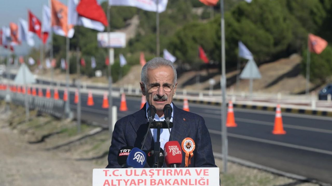 Burdur’a 92 Kilometrelik Yeni Yol Hizmete Açıldı