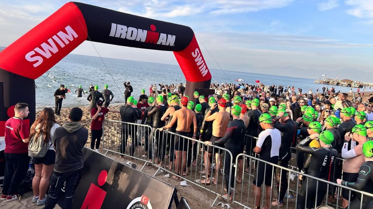 Uluslararası IRONMAN 70.3 Triatlonu Antalya’da Başladı