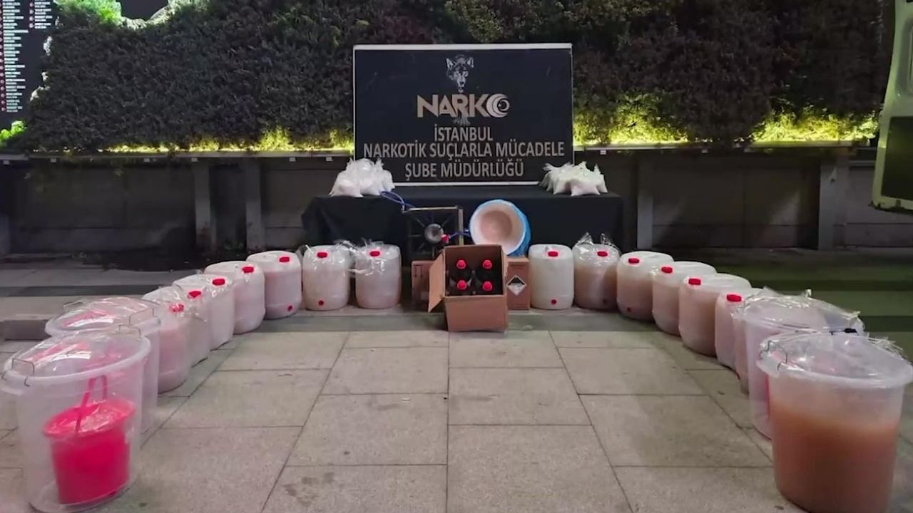 Esenyurt’ta 178 Kilo Metamfetamin Ele Geçirildi