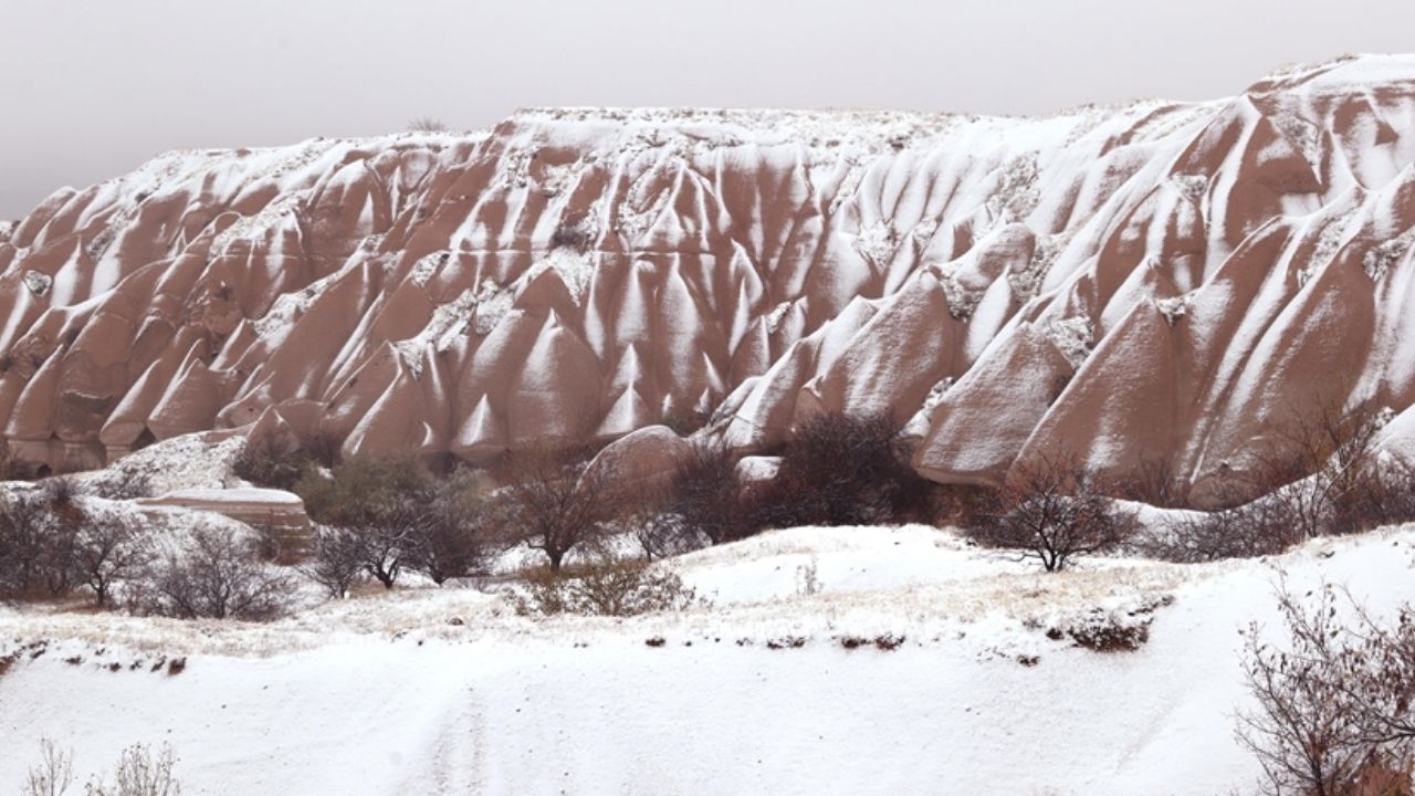 Kapadokya Karla Kaplandı, Balon Turları İptal
