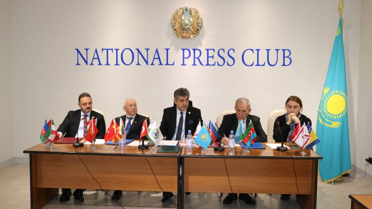 Türk Dünyası Gazeteciler Birliği ile Kazakistan’dan İş Birliği