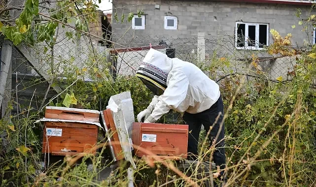 Kayseri’de Kovan Sizden Arı Bizden Projesi İlk Balını Verdi
