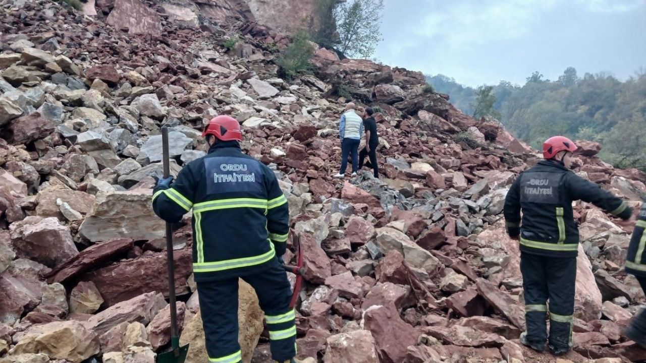 Fatsa’daki Taş Ocağı Göçüğünde 1 Ölü, Kurtarma Sürüyor