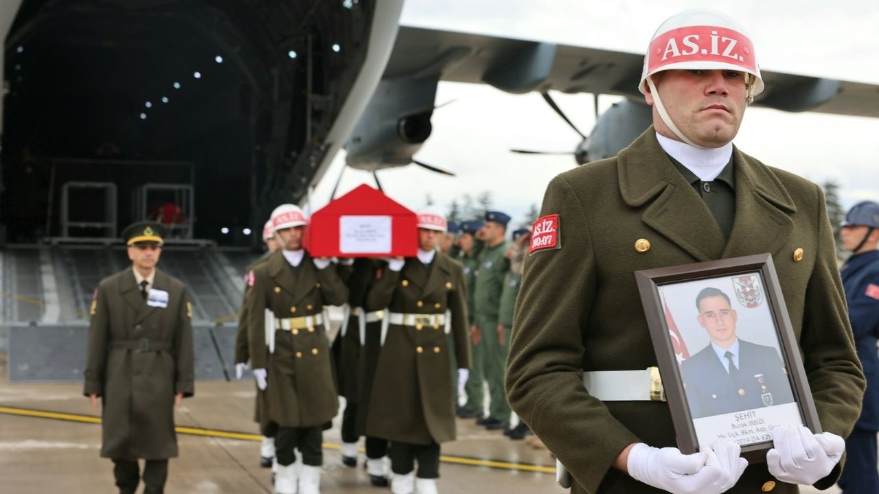 Amasya’da Şehitler Memleketlerine Son Yolculuğuna Uğurlandı
