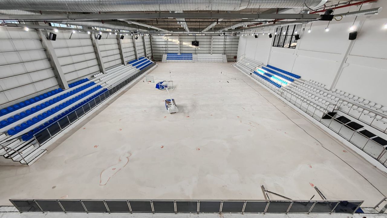 Ankara’da Kapalı Spor Salonu İnşaatı Denetlendi