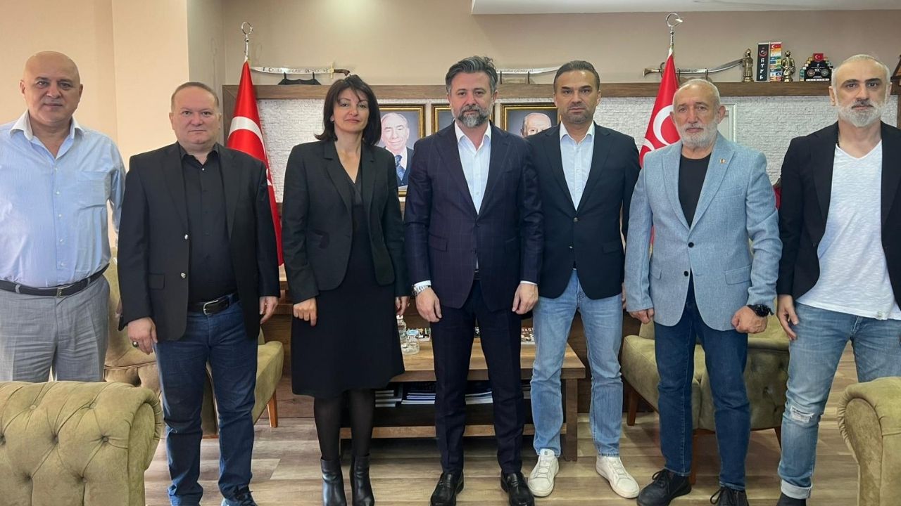 MHP Antalya İl Başkanı Güneş TİMBİR Heyetiyle Görüştü