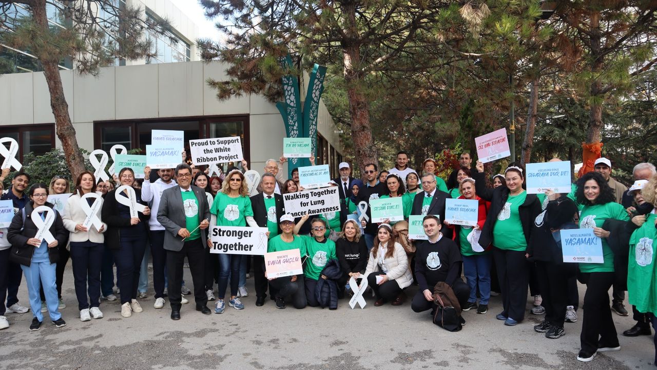 Başkent Üniversitesi’nde Akciğer Kanseri Farkındalık Etkinliği