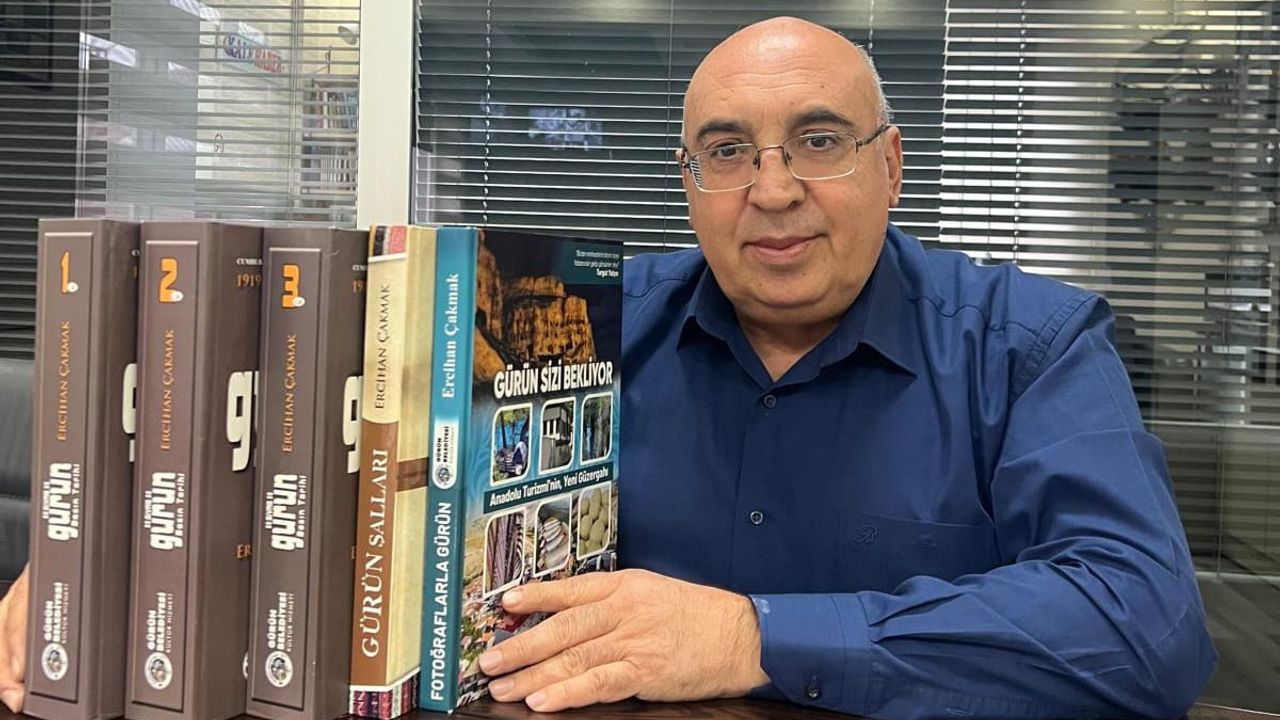 Gazeteci Ercihan Çakmak’tan Gürün’ün Tarihini Anlatan Üç Kitap