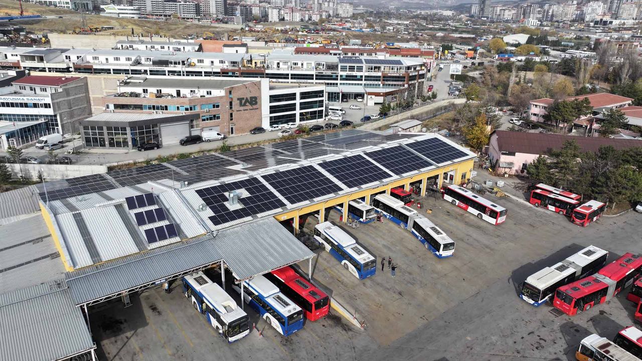 Ankara’da Çatıya Kurulan GES Yıllık 7 Milyon TL Tasarruf Sağlayacak