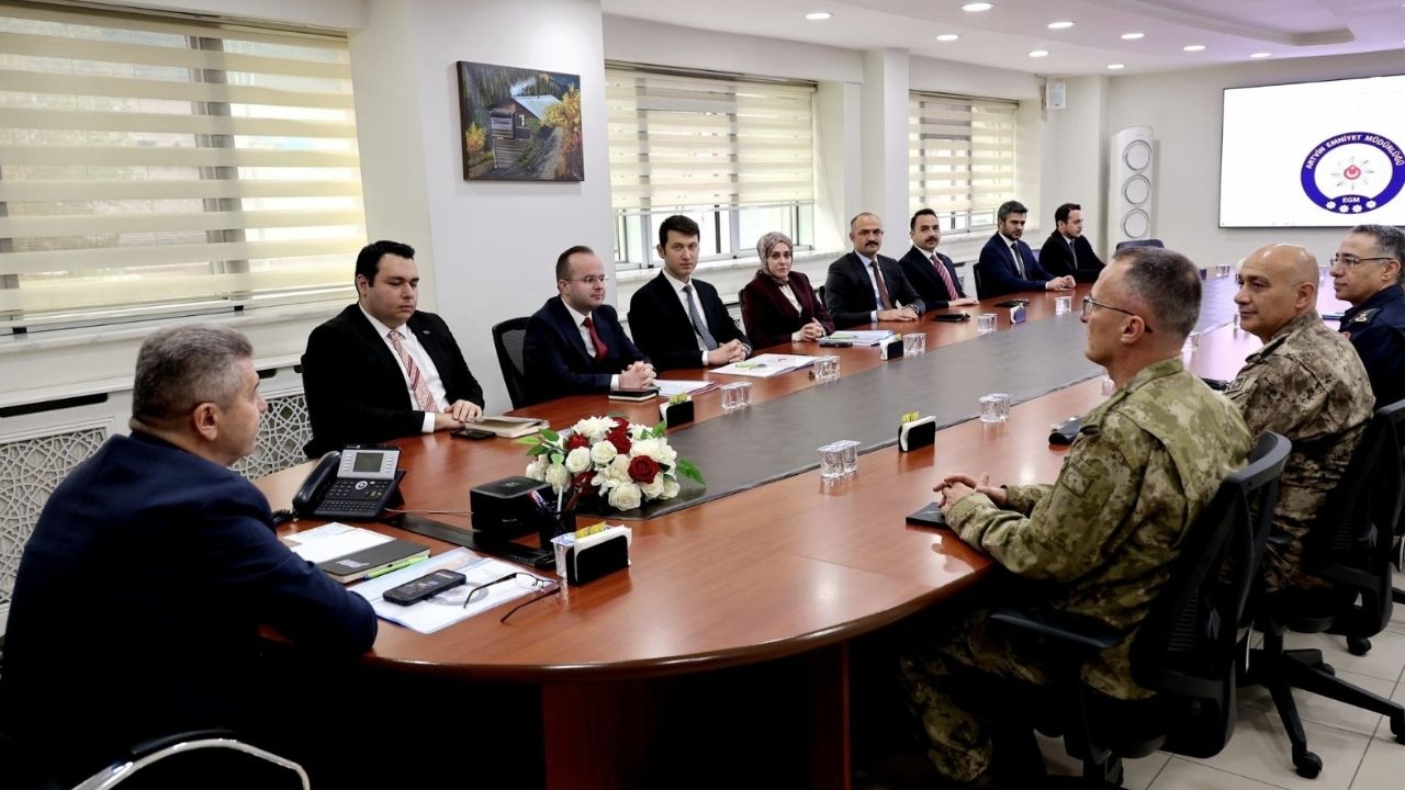 Artvin’de Güvenlik ve Koordinasyon Toplantısı Yapıldı