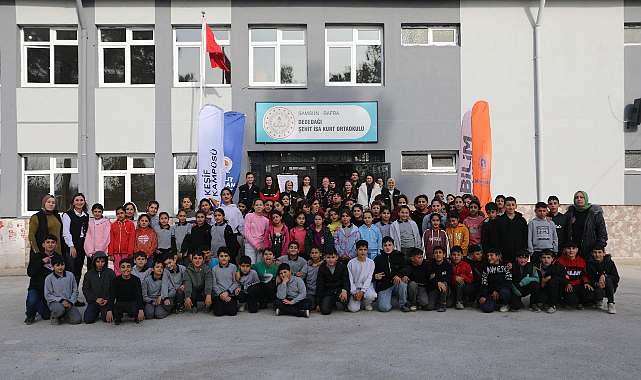 Samsun’da 40 Köy Okulunda 3 Bin 800 Öğrenci Bilimle Buluştu