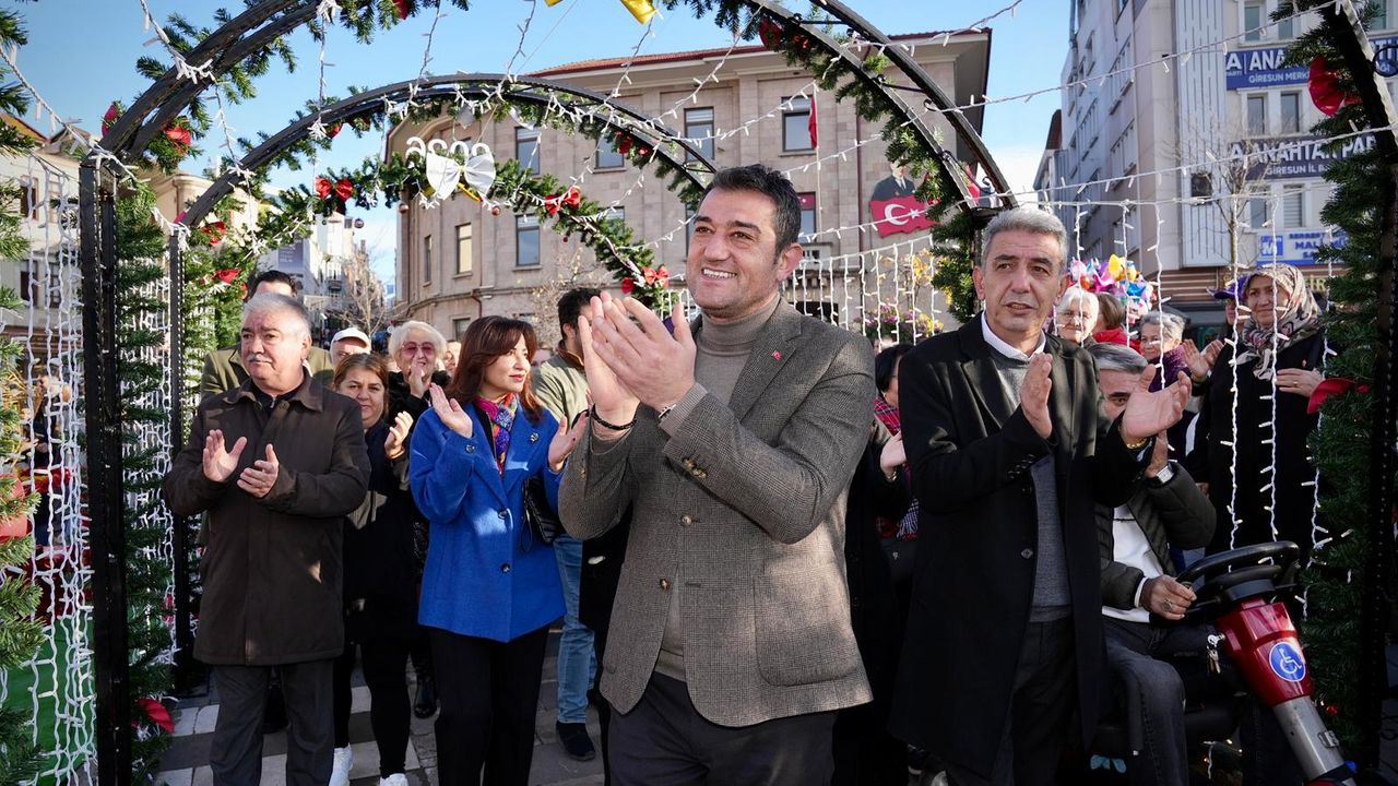 Giresun’da İlk Kez Yeni Yıl Çarşısı Kuruldu