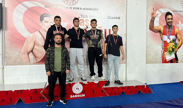 İlkadım Belediyespor Güreşte Samsun’da 10 Madalya Kazandı