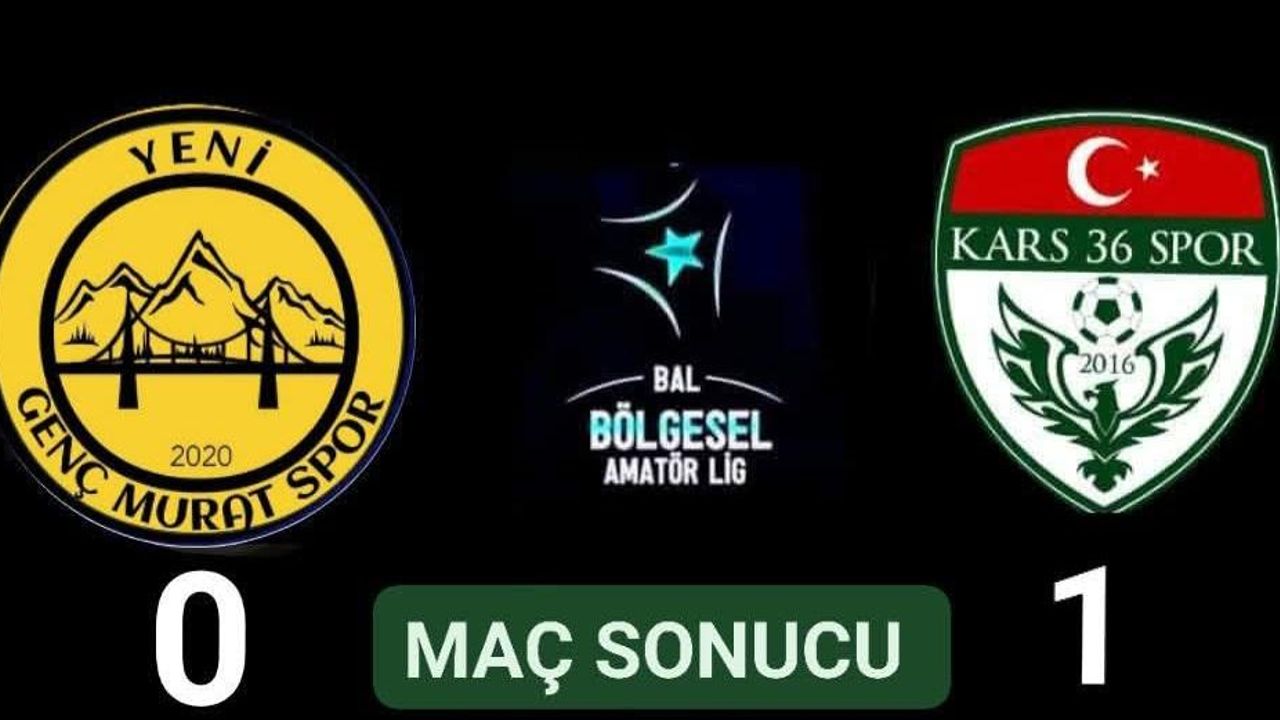 Kars 36 Spor Batuhan Aktaş’ın Golüyle Galibiyetini Sürdürdü