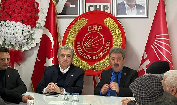 CHP’li Milletvekili Havza’da İlçe Teşkilatıyla Gündemi Değerlendirdi