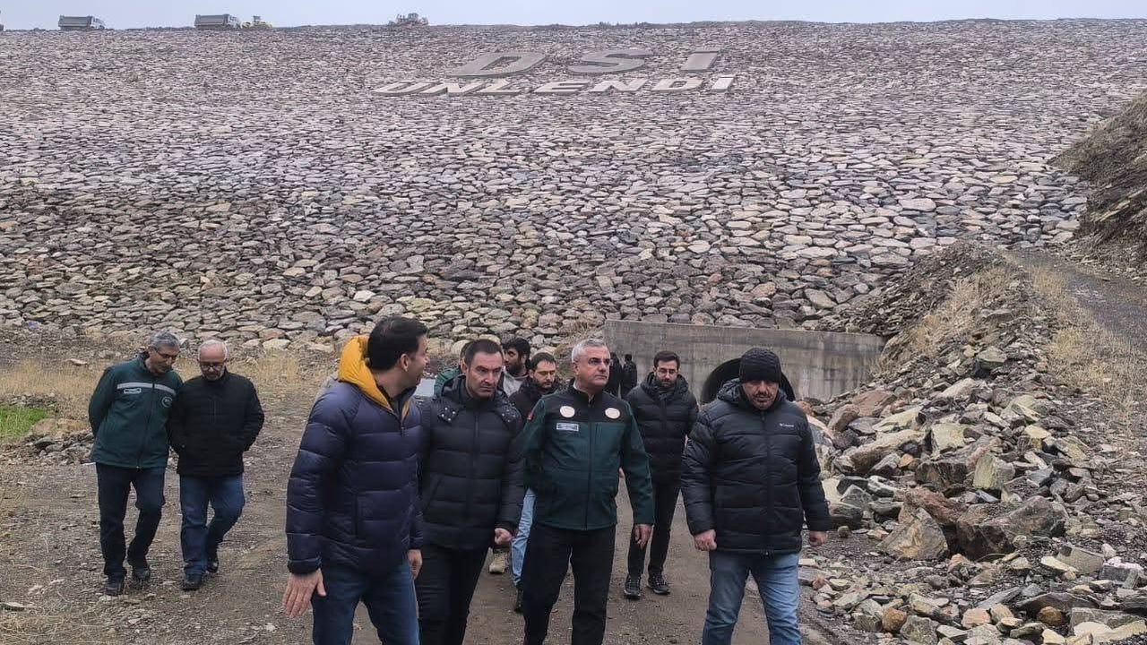 DSİ Iğdır’daki Baraj Projelerinde Saha Denetimi Gerçekleştirdi