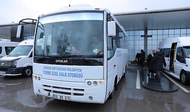 Samsun’da Terme İlçesine SAMKART Entegrasyonu Başladı