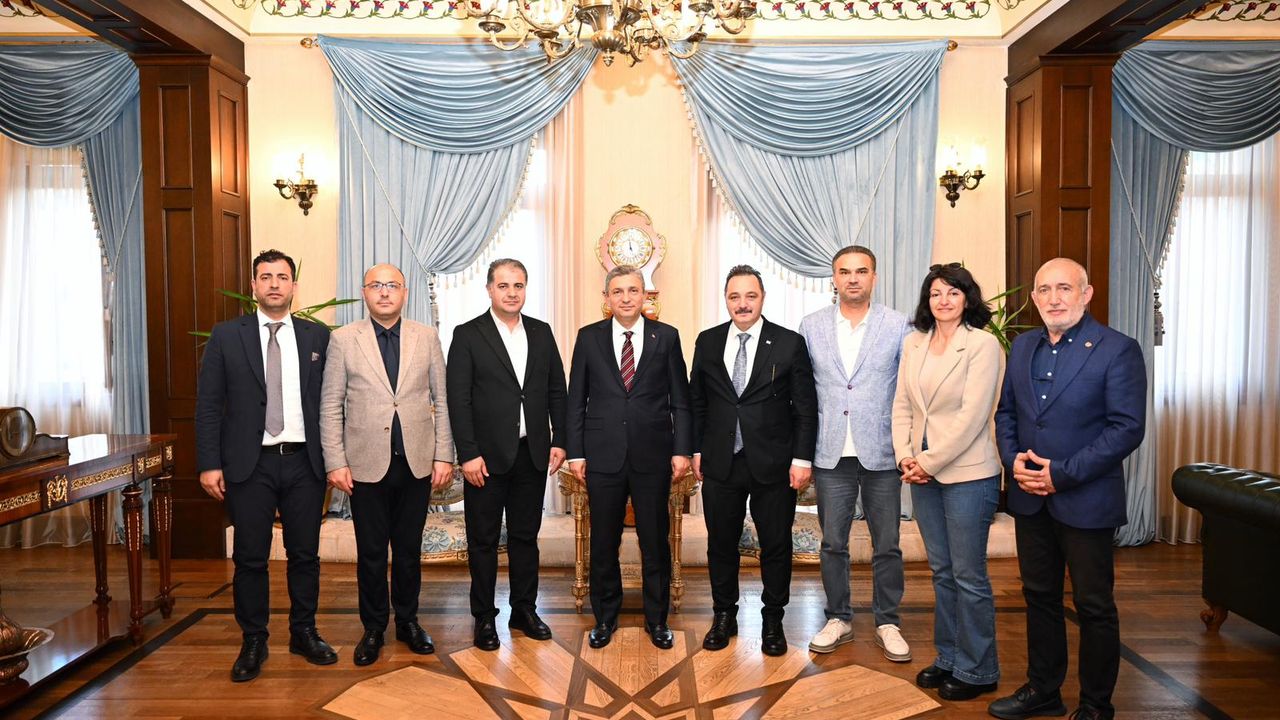 TİMBİR ve BHA Antalya Valisi Şahin’i Ziyaret Etti