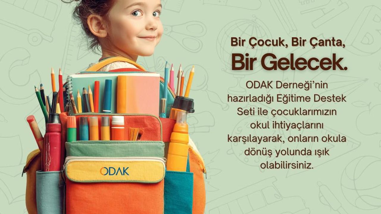 ODAK Derneği Altındağ’da Öğrencilere Kırtasiye Desteği Sağladı