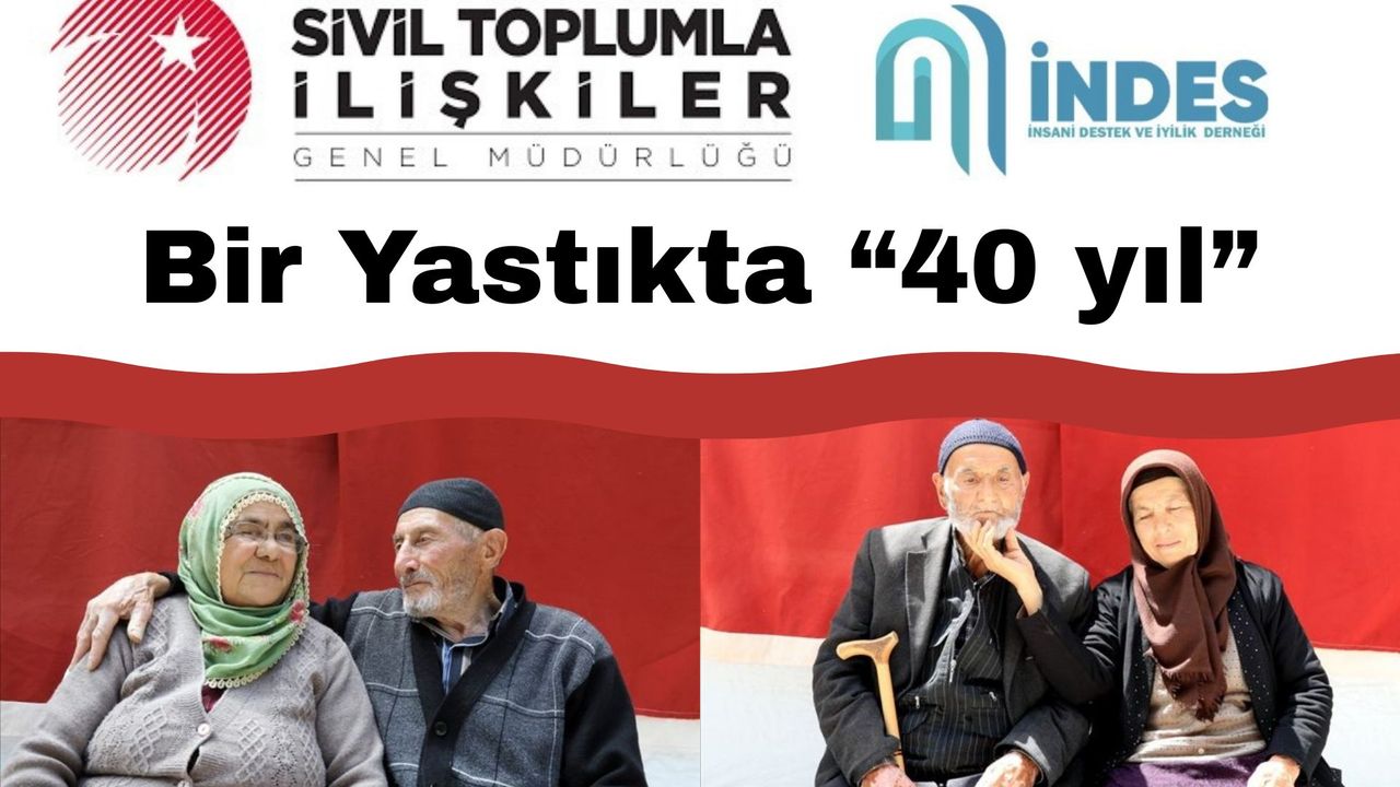 İçişleri Bakanlığı’ndan 40 Yıllık Evliliklere Deneyim Projesi