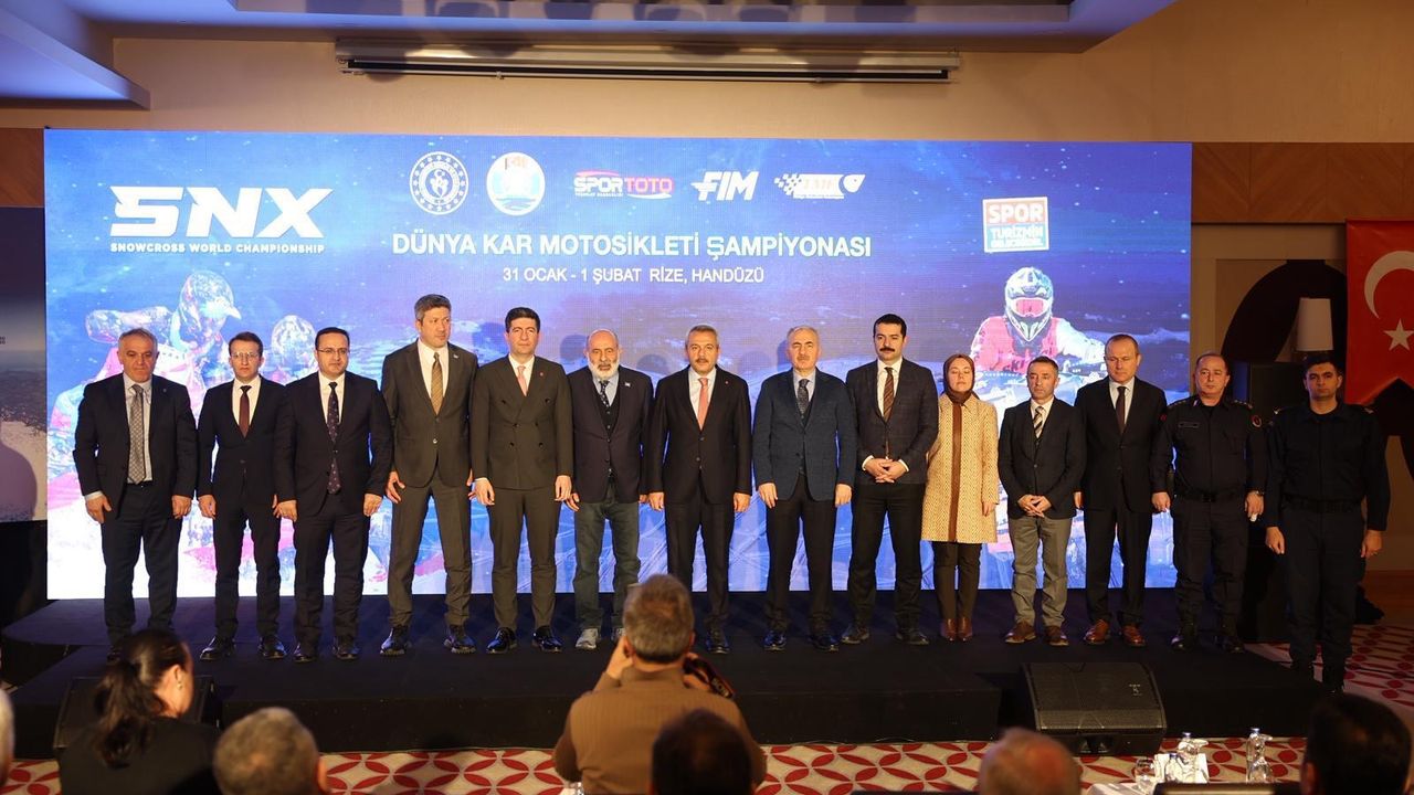 Rize Handüzü Yaylası Dünya Kar Motosikleti Şampiyonası’na Ev Sahipliği Yapacak