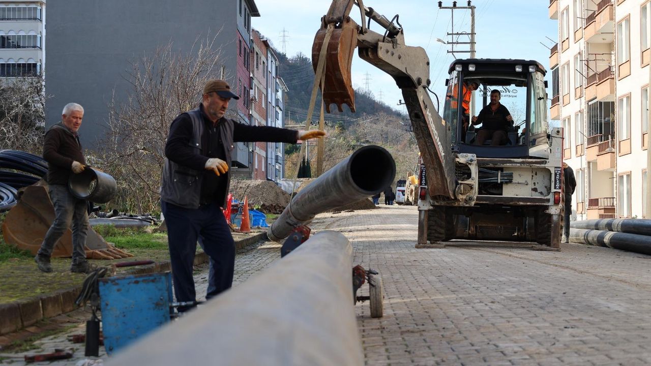 Ordu’da 40 Yıllık İçme Suyu Hattı Tamamen Yenilendi