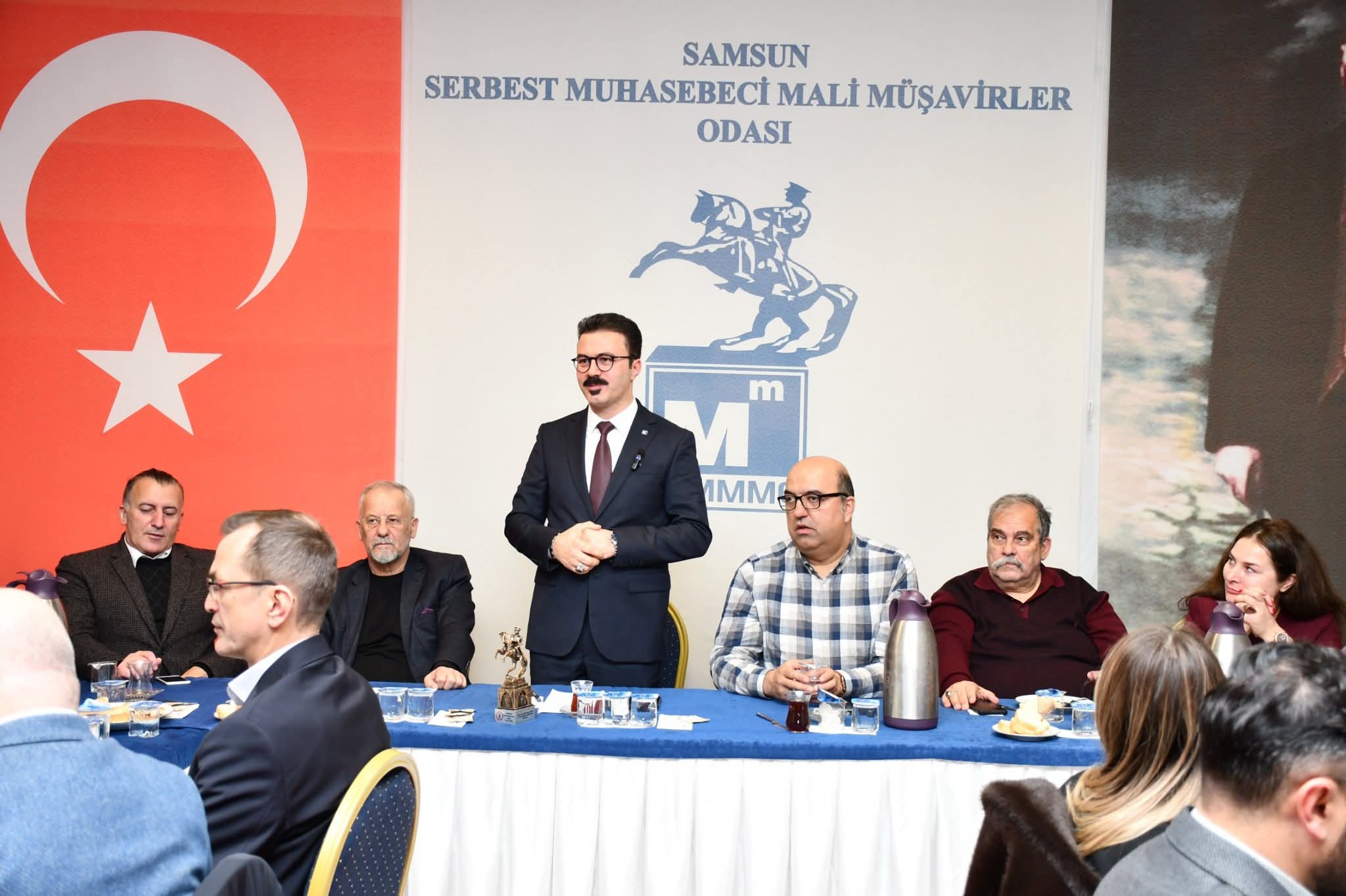 Samsun Mali Müşavirler Odası Başkan ve Kurulları “10 Ocak Çalışan Gazeteciler Günü” dolayısıyla kahvaltı program düzenledi.