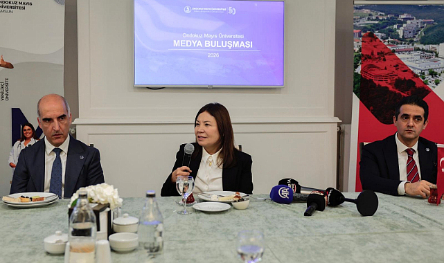 OMÜ Rektörü Aydın, Üniversitenin Gelişmelerini ve Hedeflerini Medyaya Açıkladı