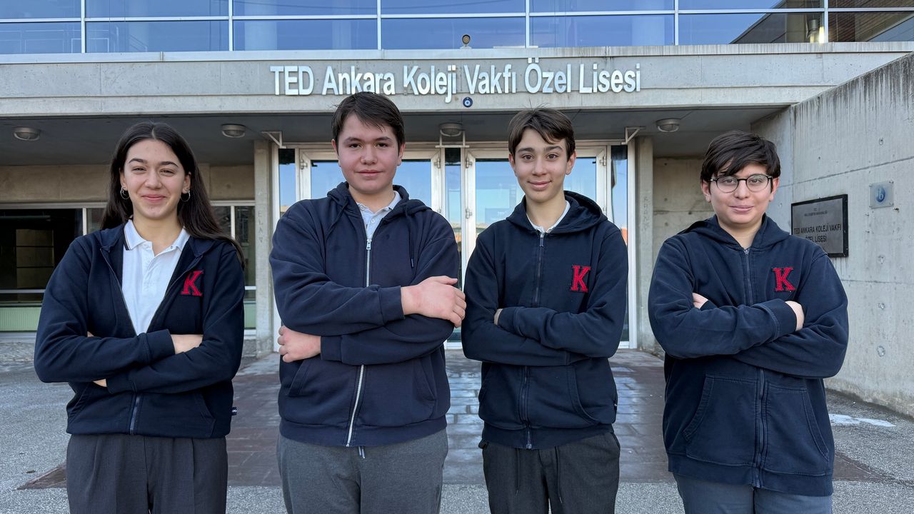 TED Ankara Koleji Öğrencileri Dünya STEM Olimpiyatlarında İlk 10’da