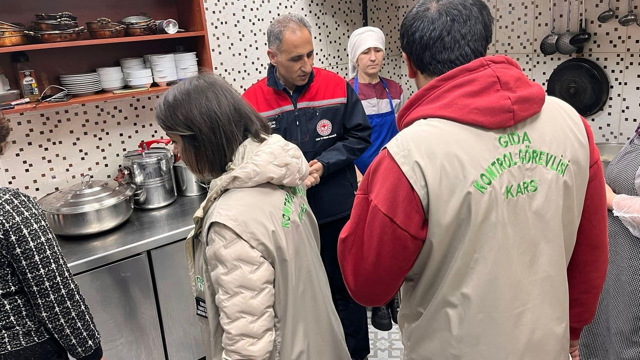 Kars’ta 2025’te 3.423 Gıda Denetimi, 99 İşletmeye Ceza