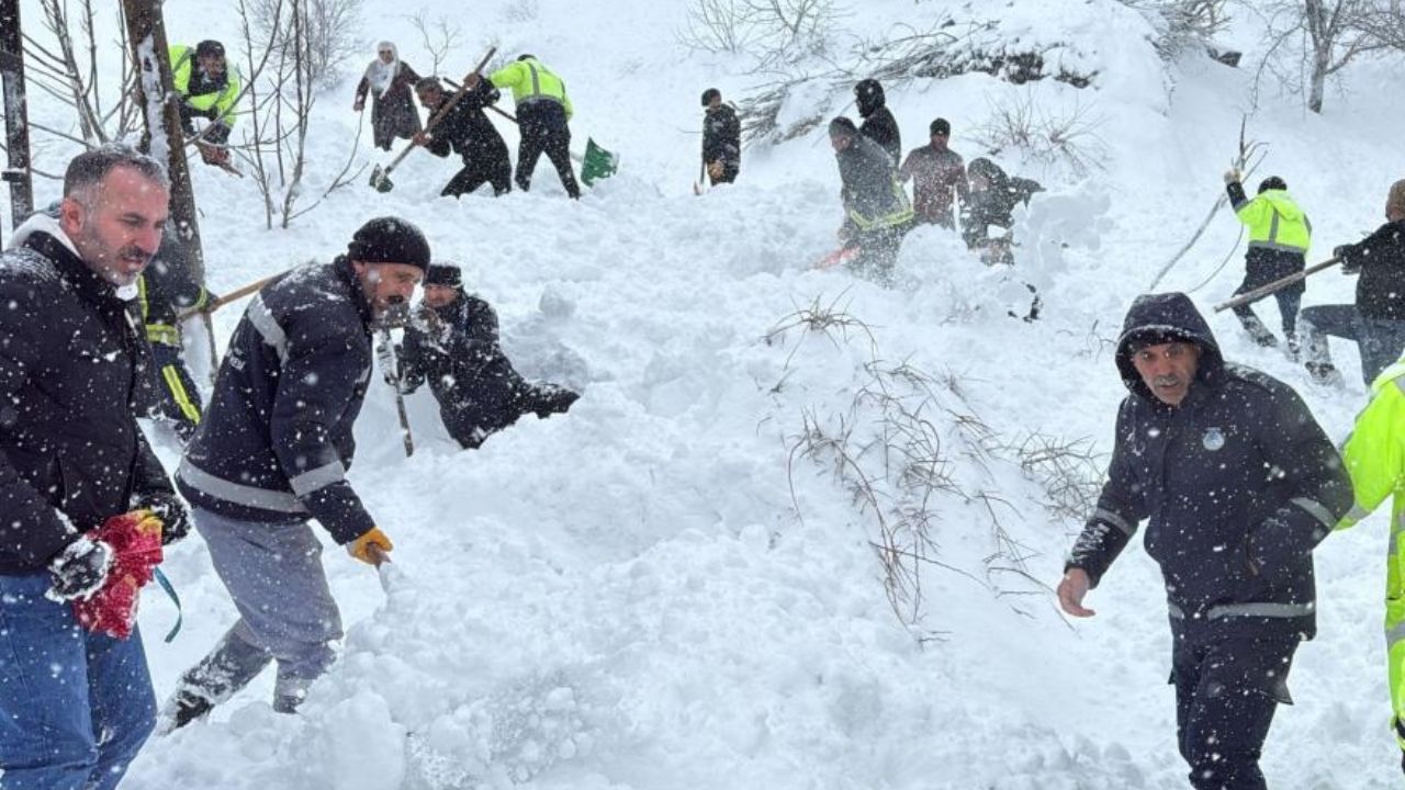 Van’da Çığ Düşmesi: Bir Kişi Kayıp, Evler Tahliye Edildi