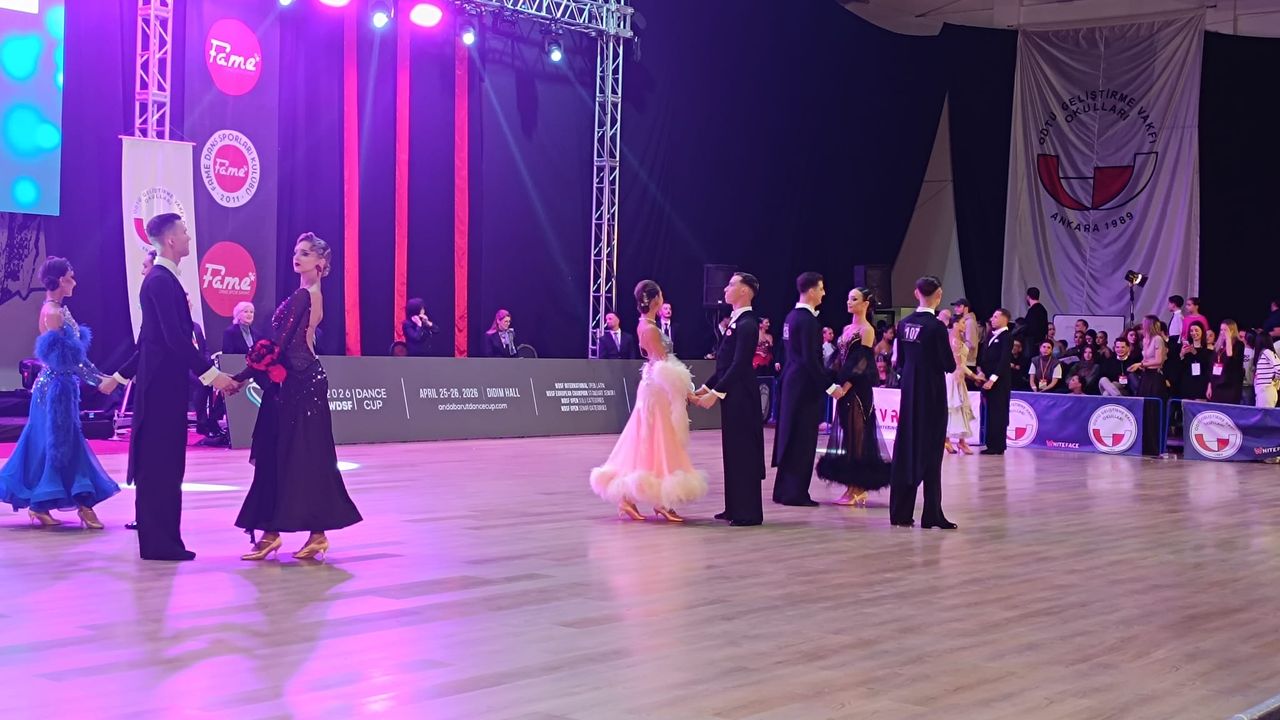 WDSF Ankara Open Uluslararası Dans Yarışması Başkentte Başlıyor