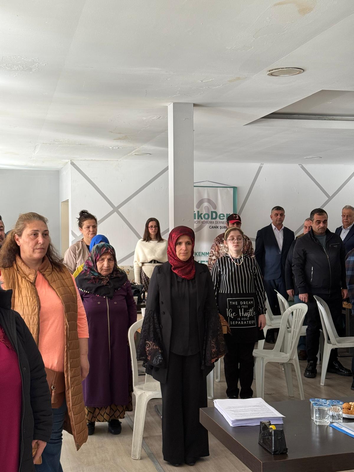 CANİK TÜKODER BAŞKANI İBRAHİM ÖRS  GÜVEN TAZELEDİ