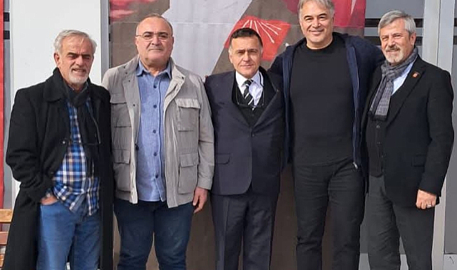 Liman Muhtarı Kumbasar CHP Atakum İlçe Başkanlığını Ziyaret Etti