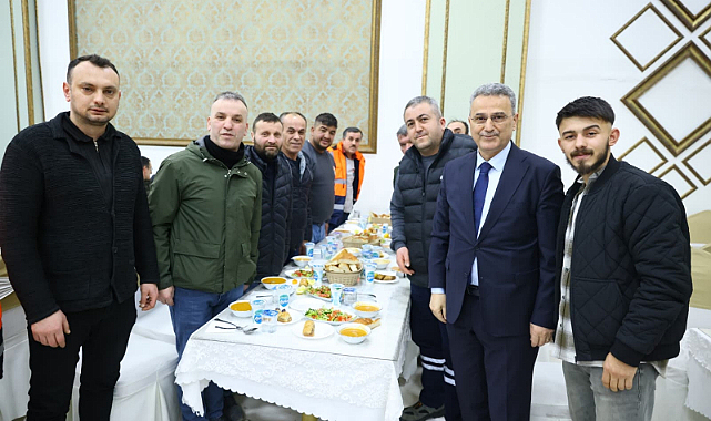 İlkadım Belediyesi Personeliyle Geleneksel İftarda Buluştu