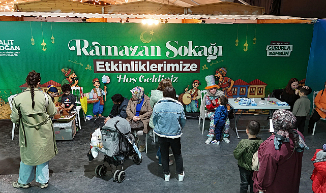Samsun’da Ramazan Sokağı Geleneksel Ruhu Yaşatıyor