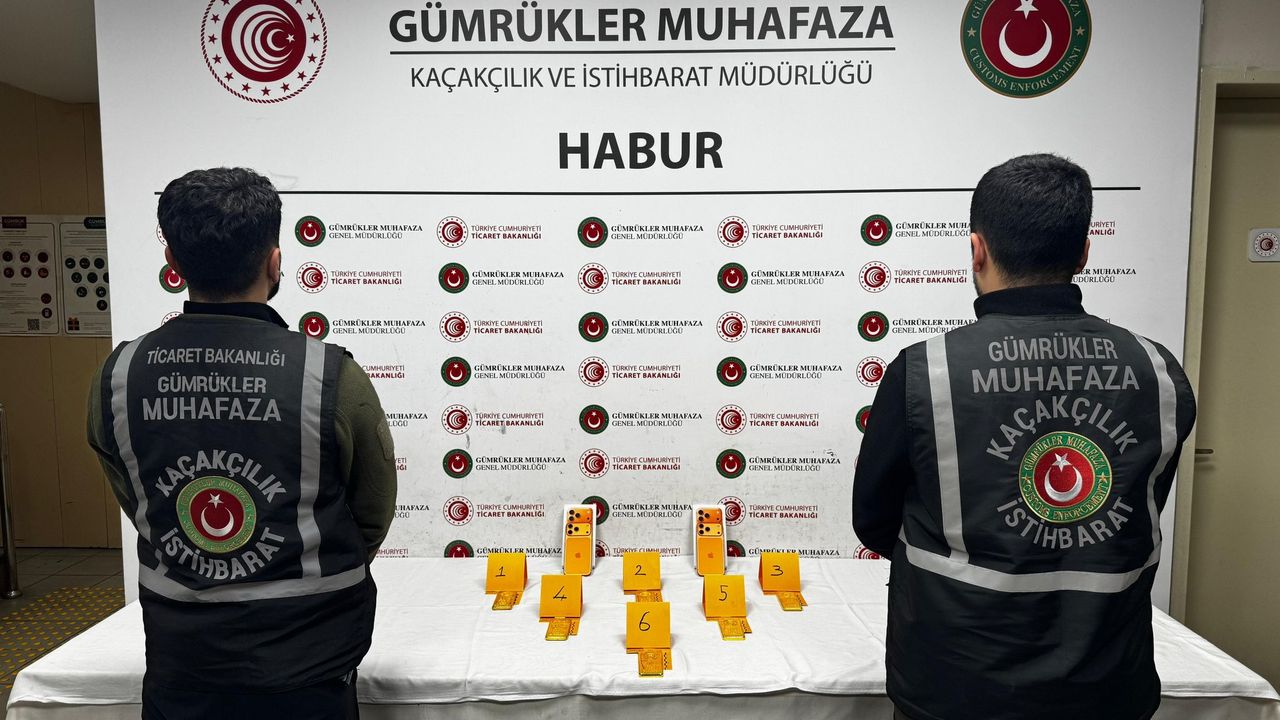 Gümrüklerde 297 Milyon TL Değerinde Kaçak Altına El Konuldu