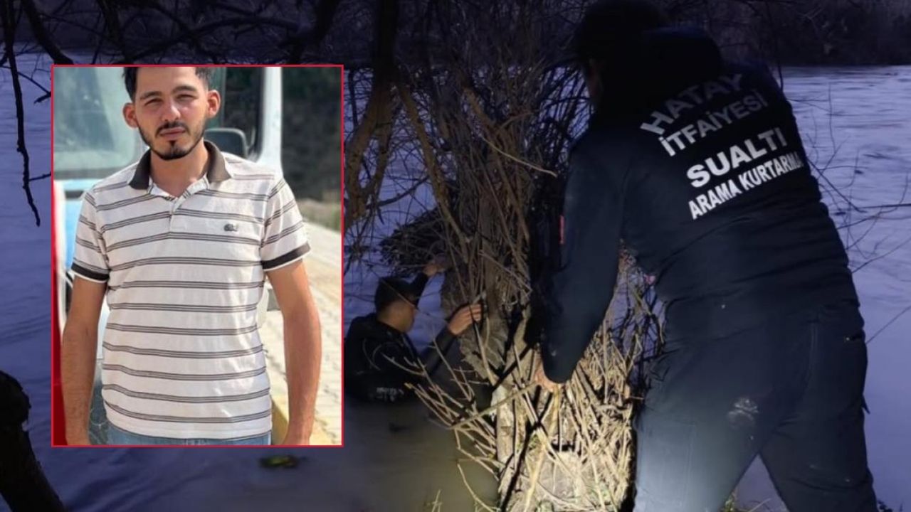 Asi Nehri’nde Kaybolan Kişi İçin Arama Kurtarma Operasyonu