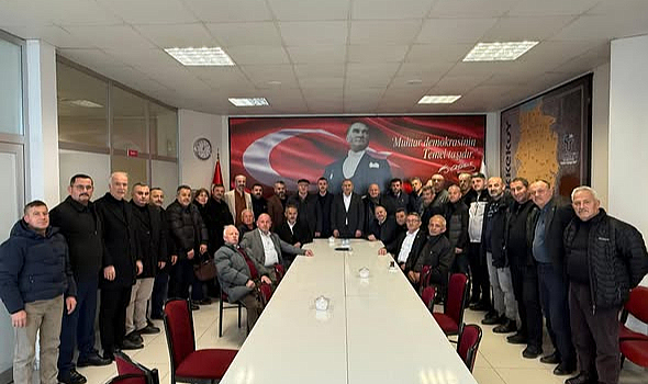 AK Parti Tekkeköy İlçe Başkanı Muhtarlara Tebrik Ziyaretinde Bulundu