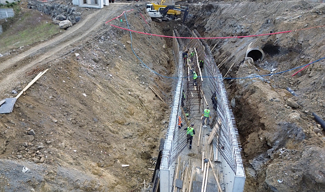 Samsun’da Dere Islahı ve Altyapı Projeleriyle Taşkın Riski Azaltılıyor