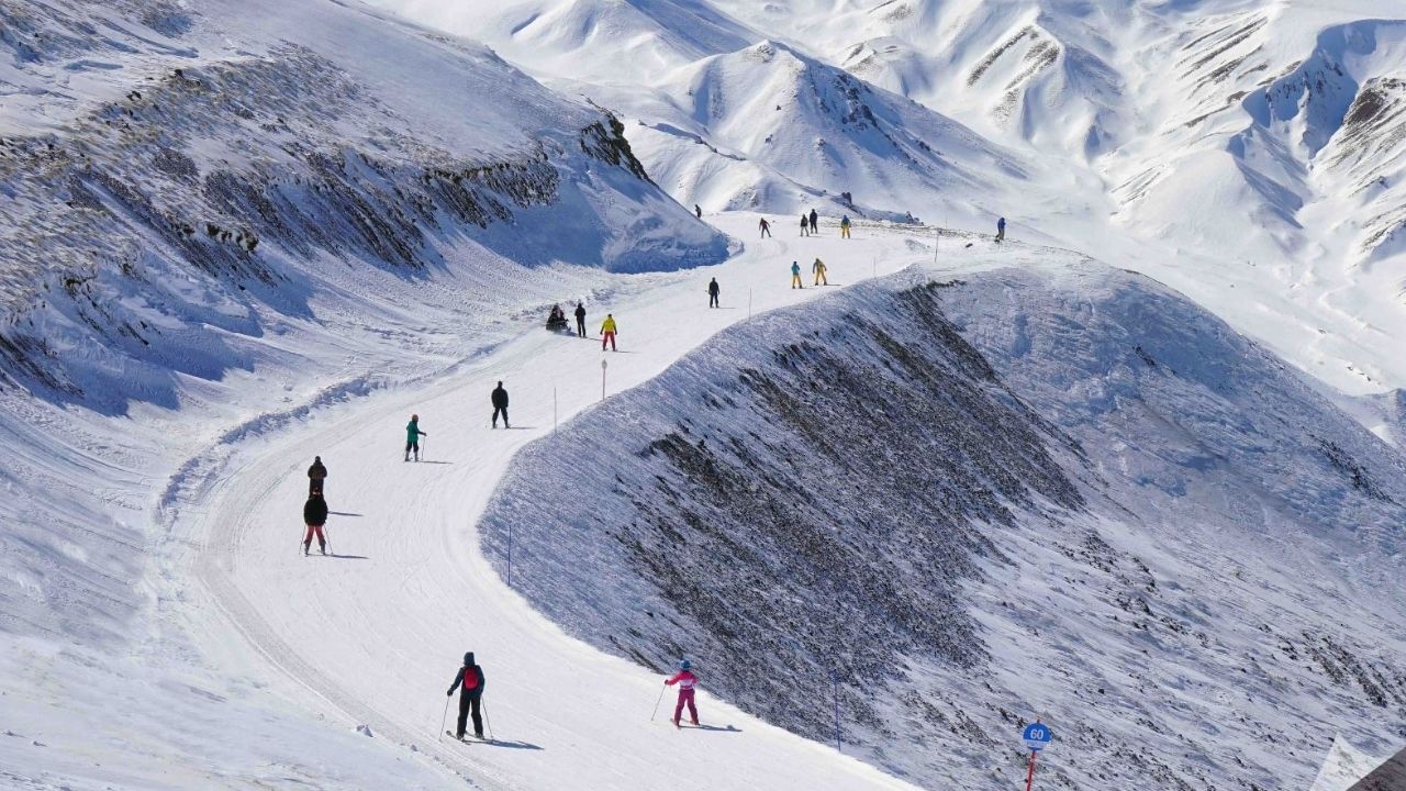 Palandöken’de Kar Kalınlığı 210 Santimetreye Ulaştı